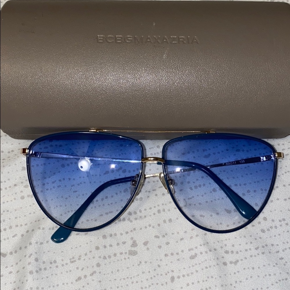 Blue and gold BCBG MAXAZRIA SHADES